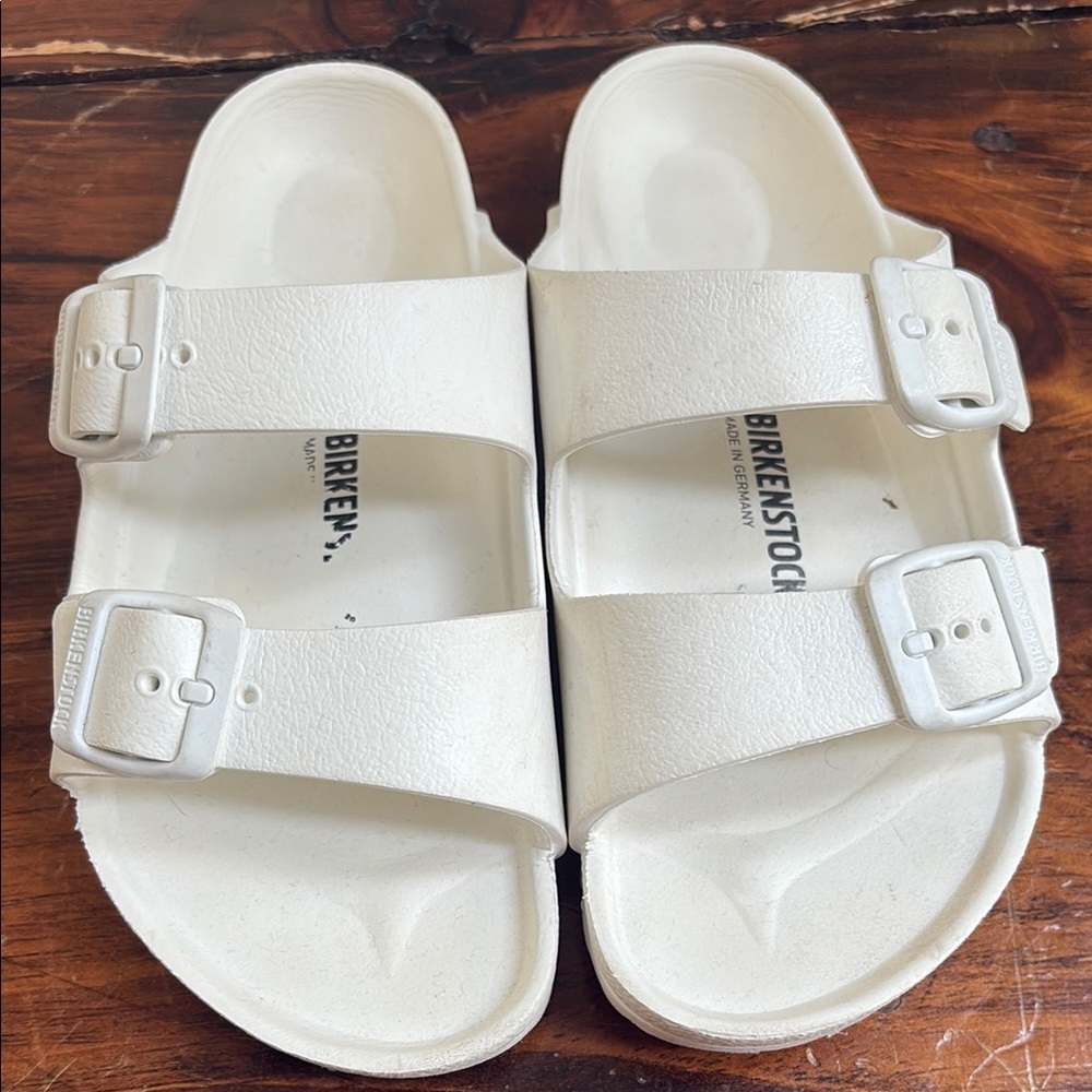 Birkenstock - Arizona White Women's Sandals - Picture 3 of 4